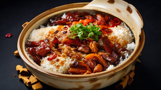 腊味煲仔饭