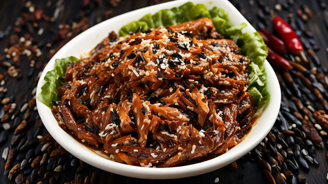 榄菜肉松
